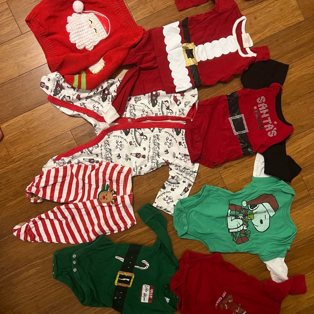 Christmas Festive Baby Clothing